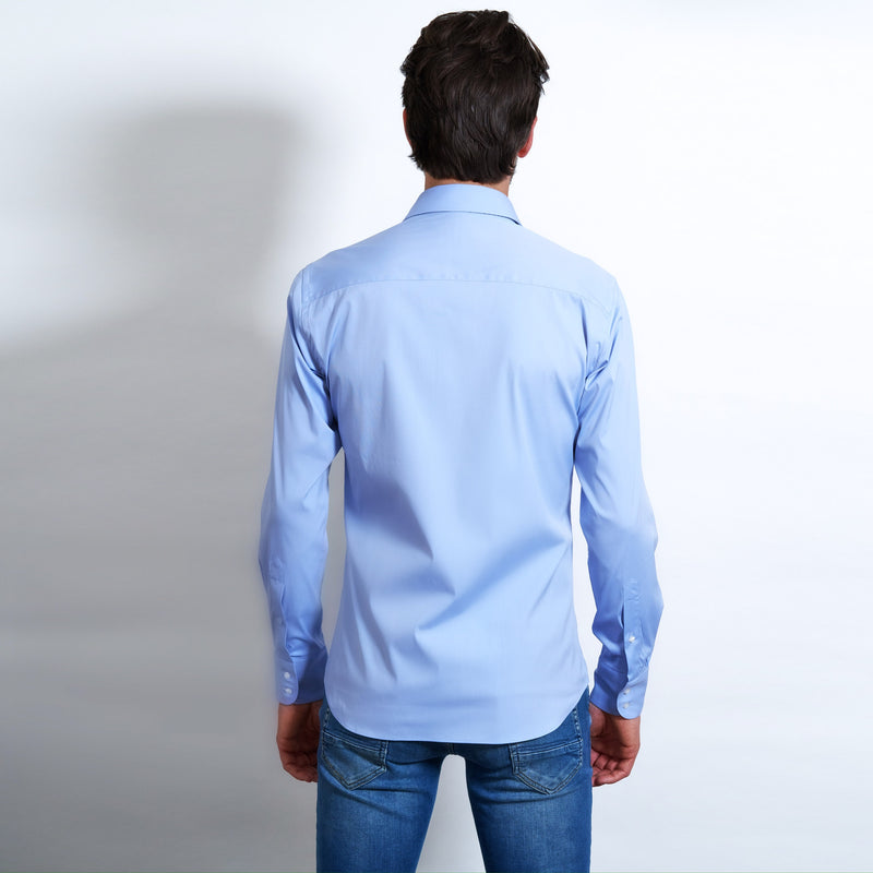 LEI COTTON SHIRT | LIGHT BLUE