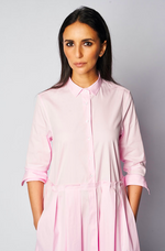 NANA DRESS COTTON | SUPER LIGHT PINK