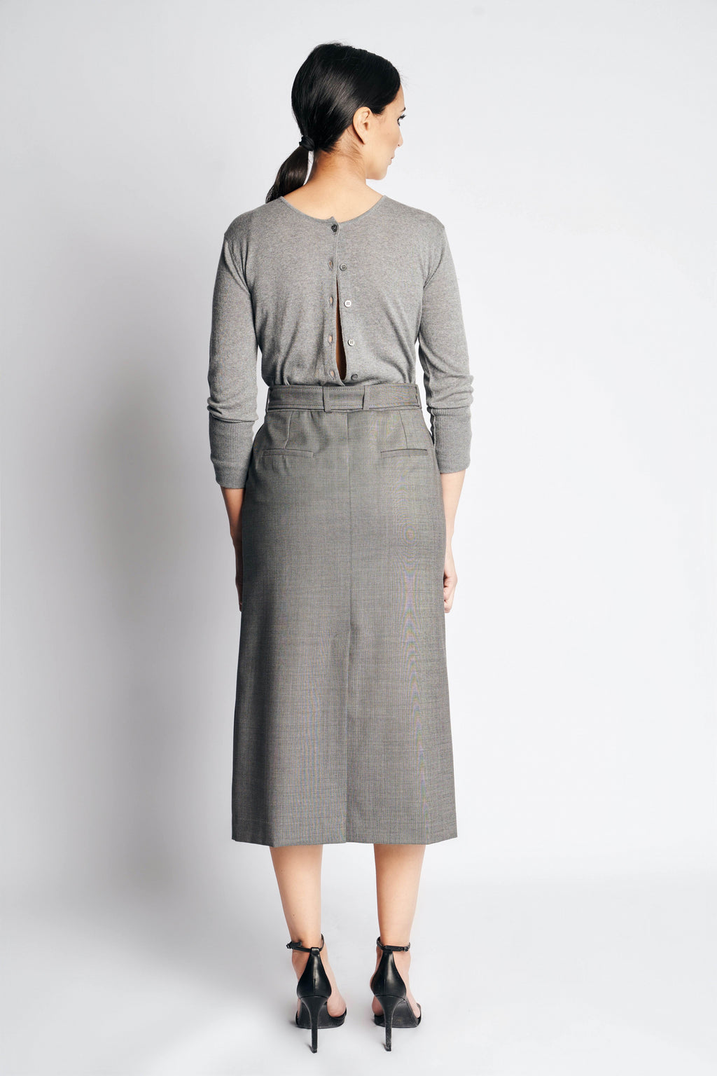 PULL CARDI | LIGHT GREY