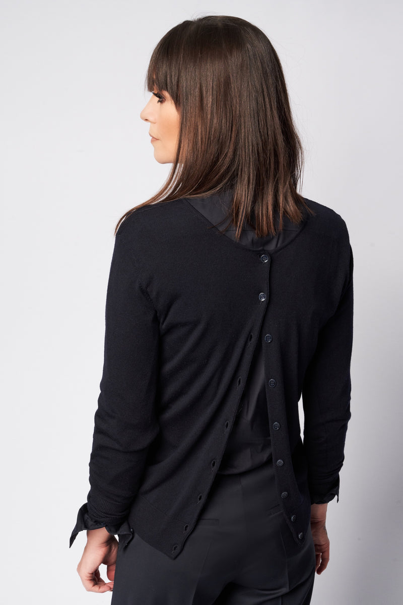 PULL CARDI | DARK BLUE