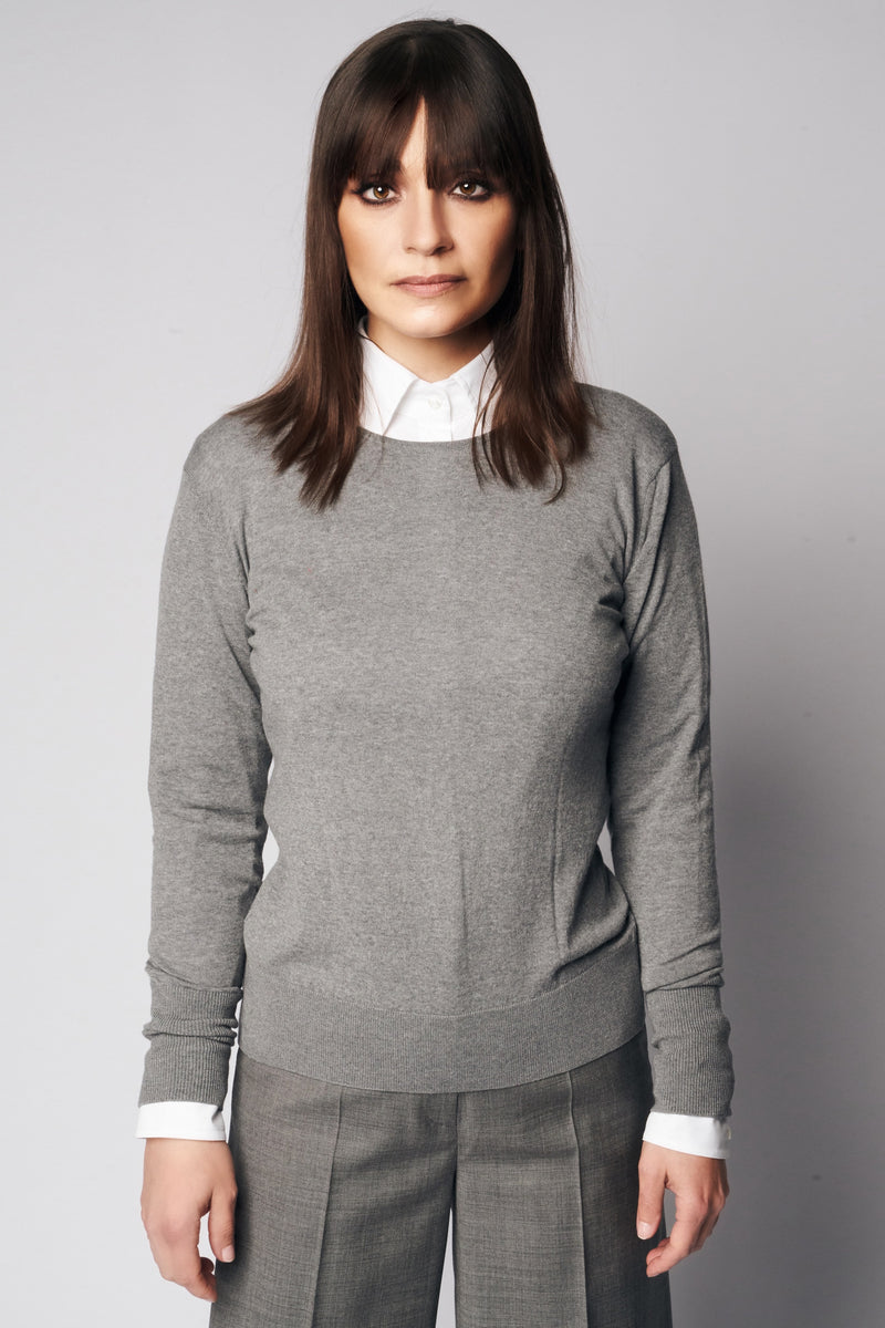 PULL CARDI | LIGHT GREY