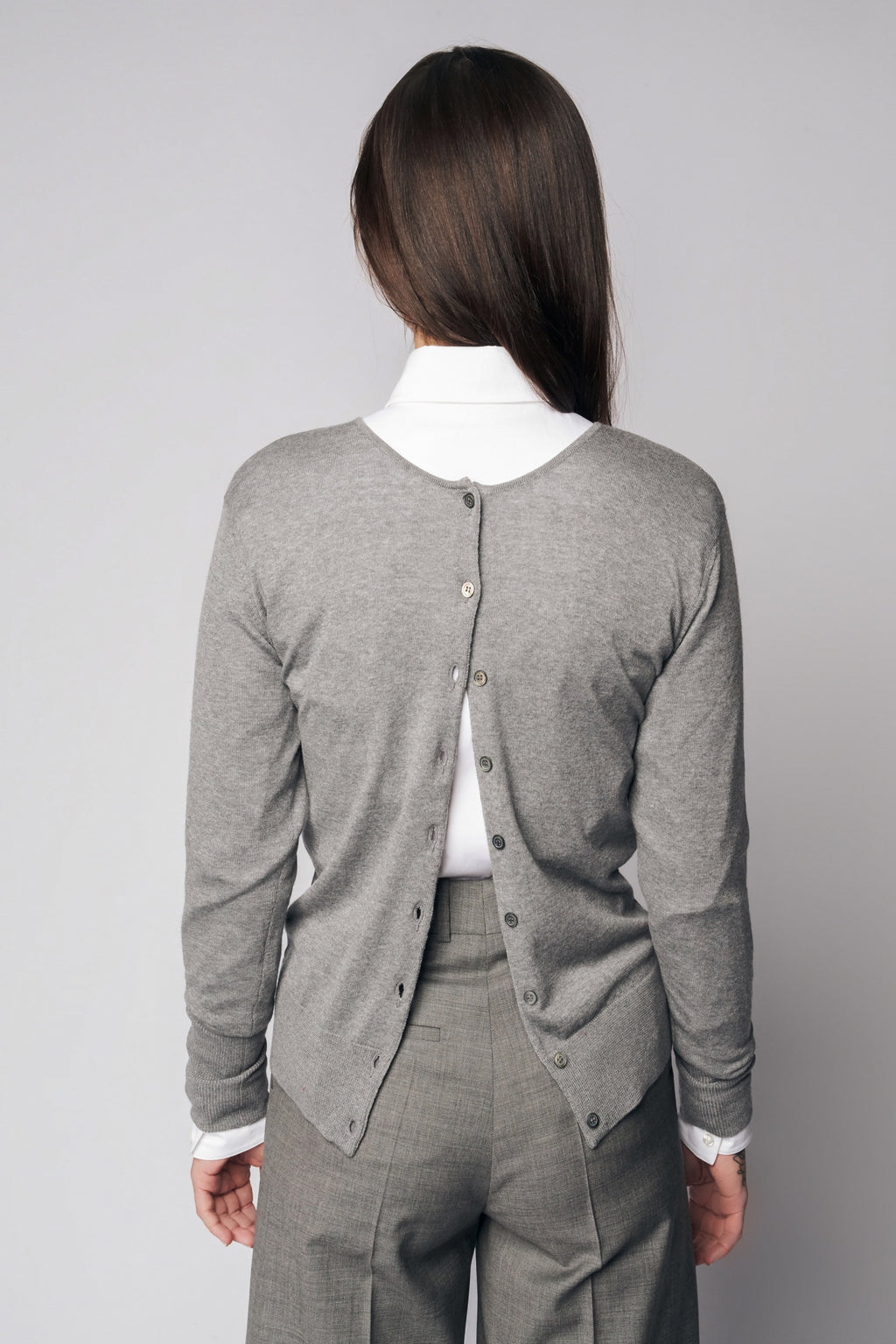 PULL CARDI | LIGHT GREY