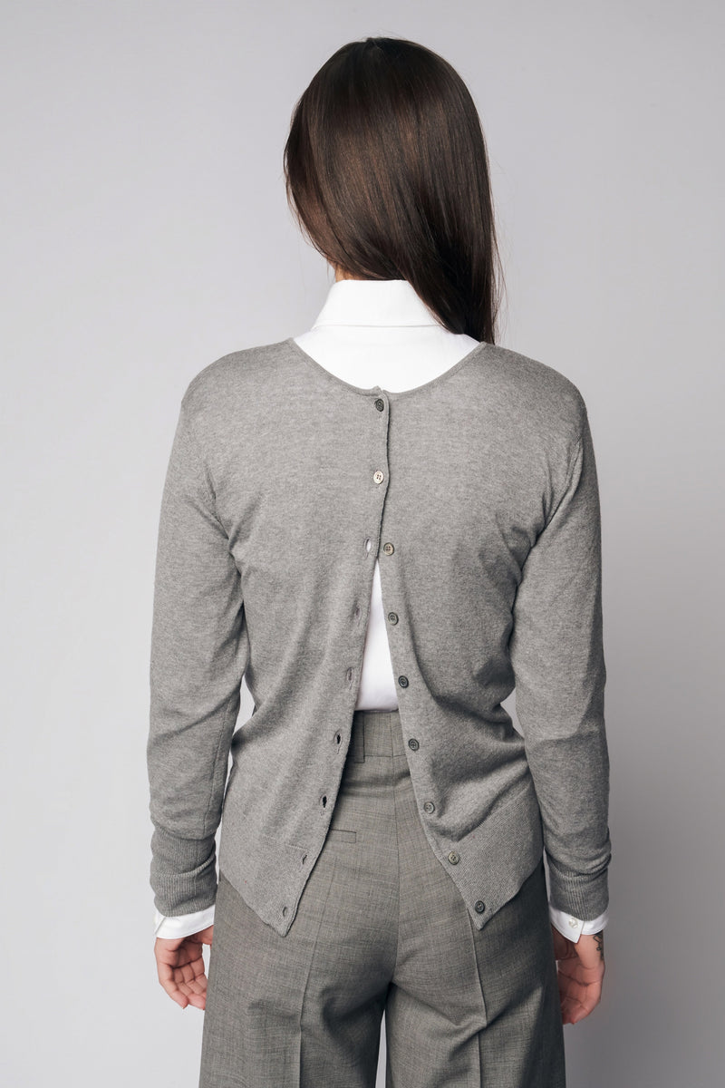 PULL CARDI | LIGHT GREY