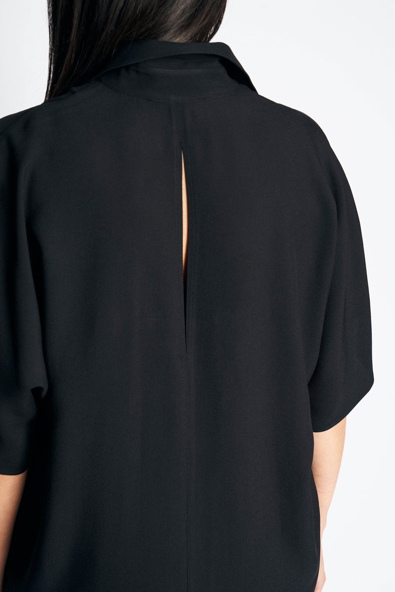 SARITA  DRESS + ELASTIC BELT | BLACK