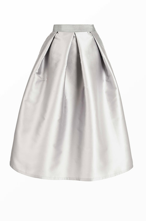 SAAR SKIRT B | LIGHT GREY