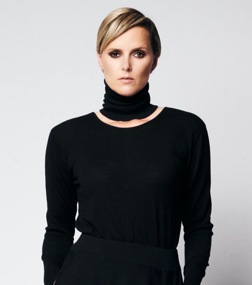 PULL CARDI | BLACK