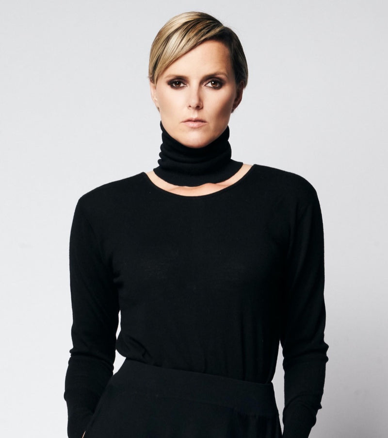 PULL CARDI | BLACK