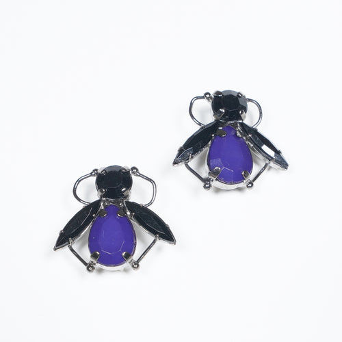 BROOCHE BABY FLY SET | DARK BLUE