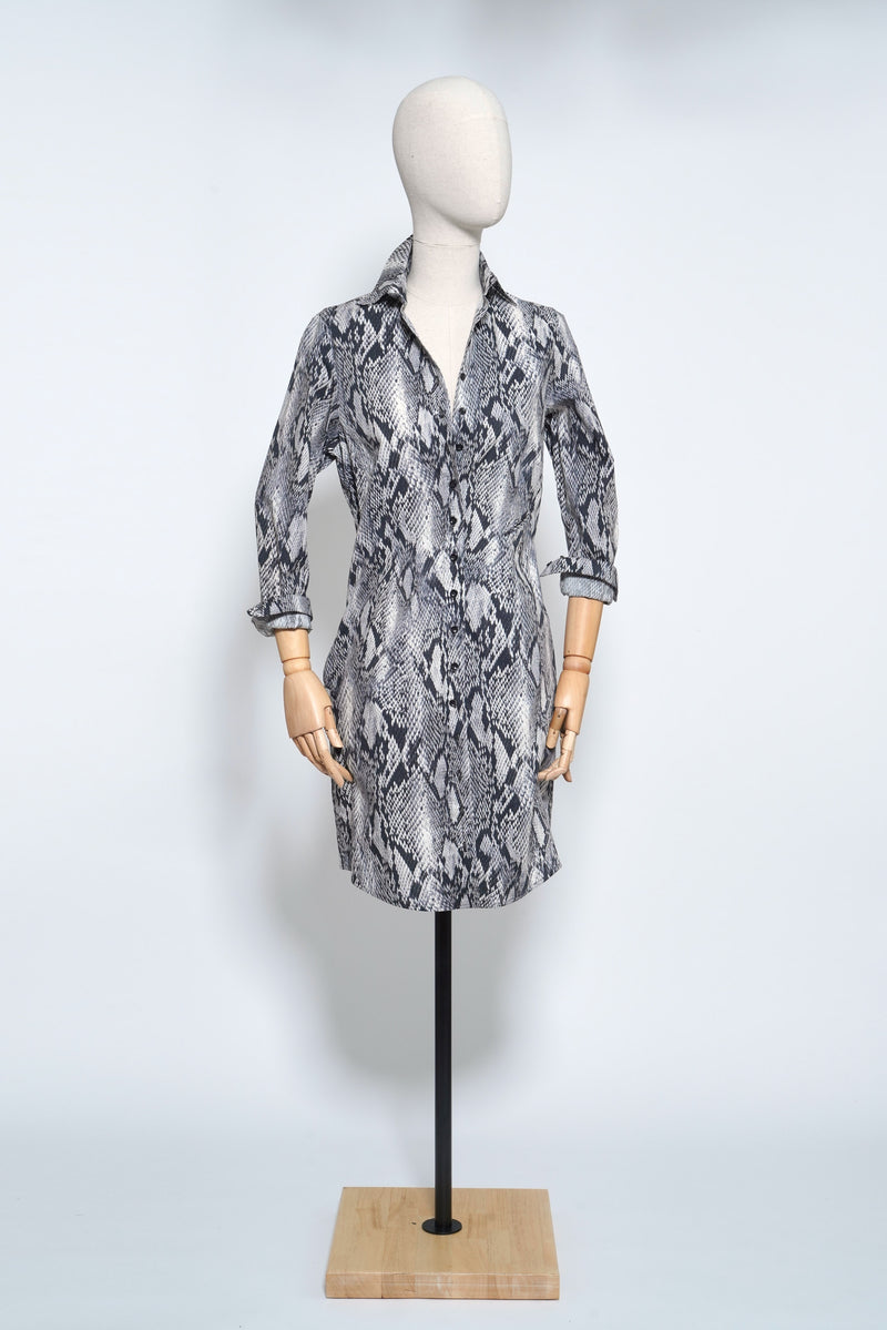 TUNIC SNAKE | BLACK