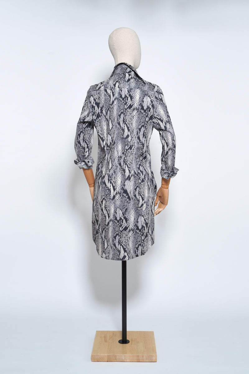 TUNIC SNAKE | BLACK