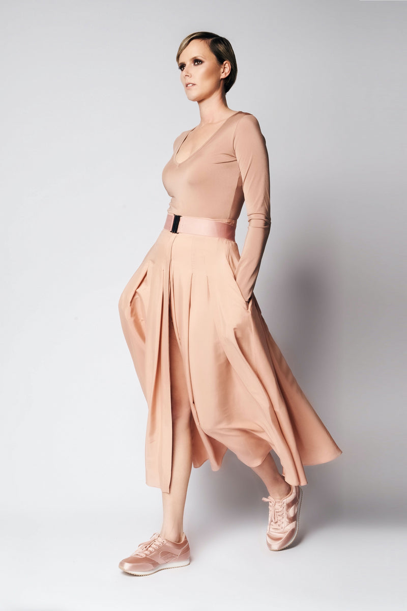 AUDREY SKIRT SILK | SKIN