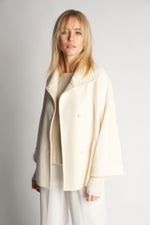 JAMILA MERINO WOOL JACKET | IVORY