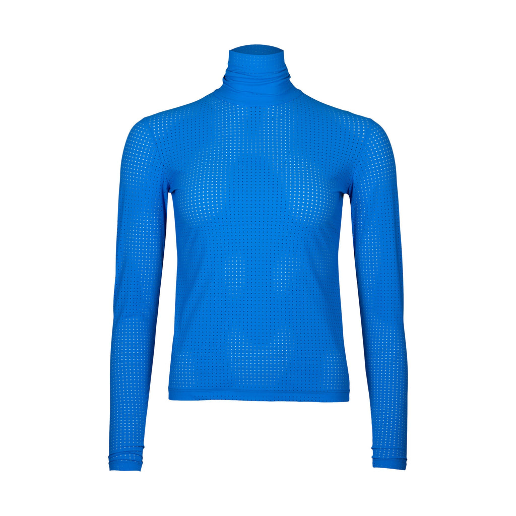 SOUL TURTLENECK PERFORE BRIGHT BLUE | BRIGHT BLUE
