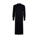 TUNICA MERINO WOOL DRESS | DARK BLUE